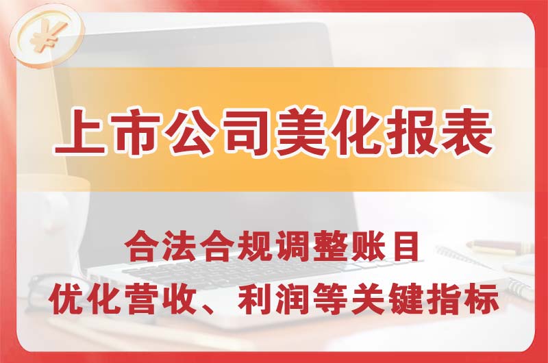 阜阳上市公司美化报表